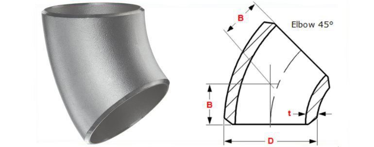 Stainless Steel 310 / 310S Pipe Fitting Elbow manufacturers exporters in Saudi Arabia