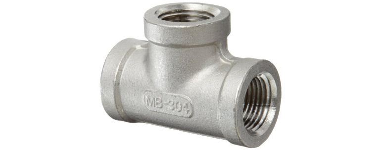 Stainless Steel Pipe Fitting 310 / 310S Tee manufacturers exporters in Mumbai India