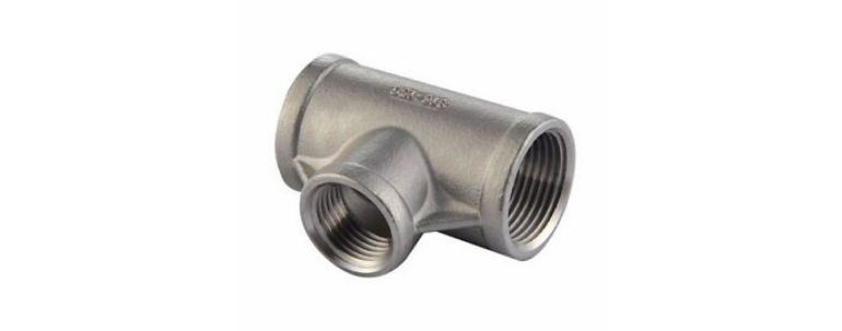 Stainless Steel Pipe Fitting 410 Tee manufacturers exporters in Mumbai India