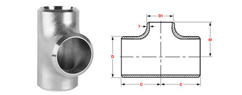 Stainless Steel Pipe Fitting 304 Tee manufacturers exporters in Malaysia