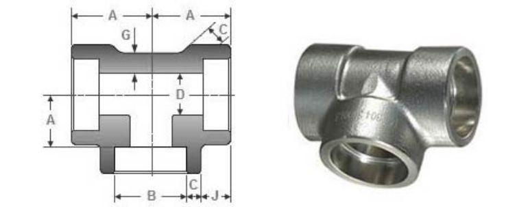 Stainless Steel Pipe Fitting 310h Tee manufacturers exporters in Singapore