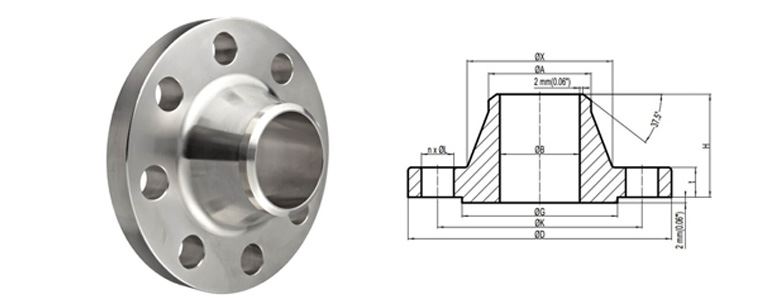 Stainless Steel Weld Neck Flanges Manufacturers Exporters in Mumbai India